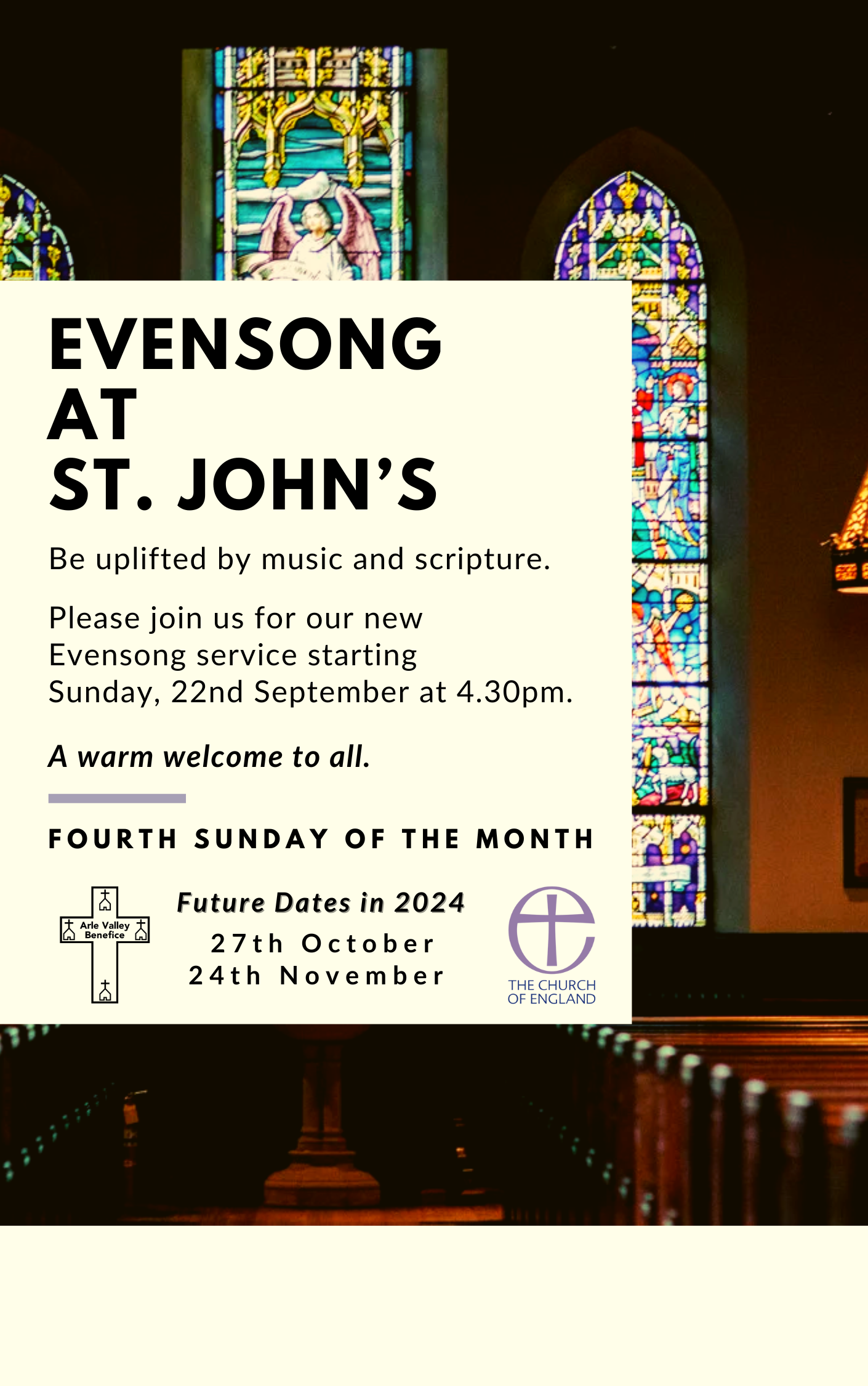 Evensong Poster