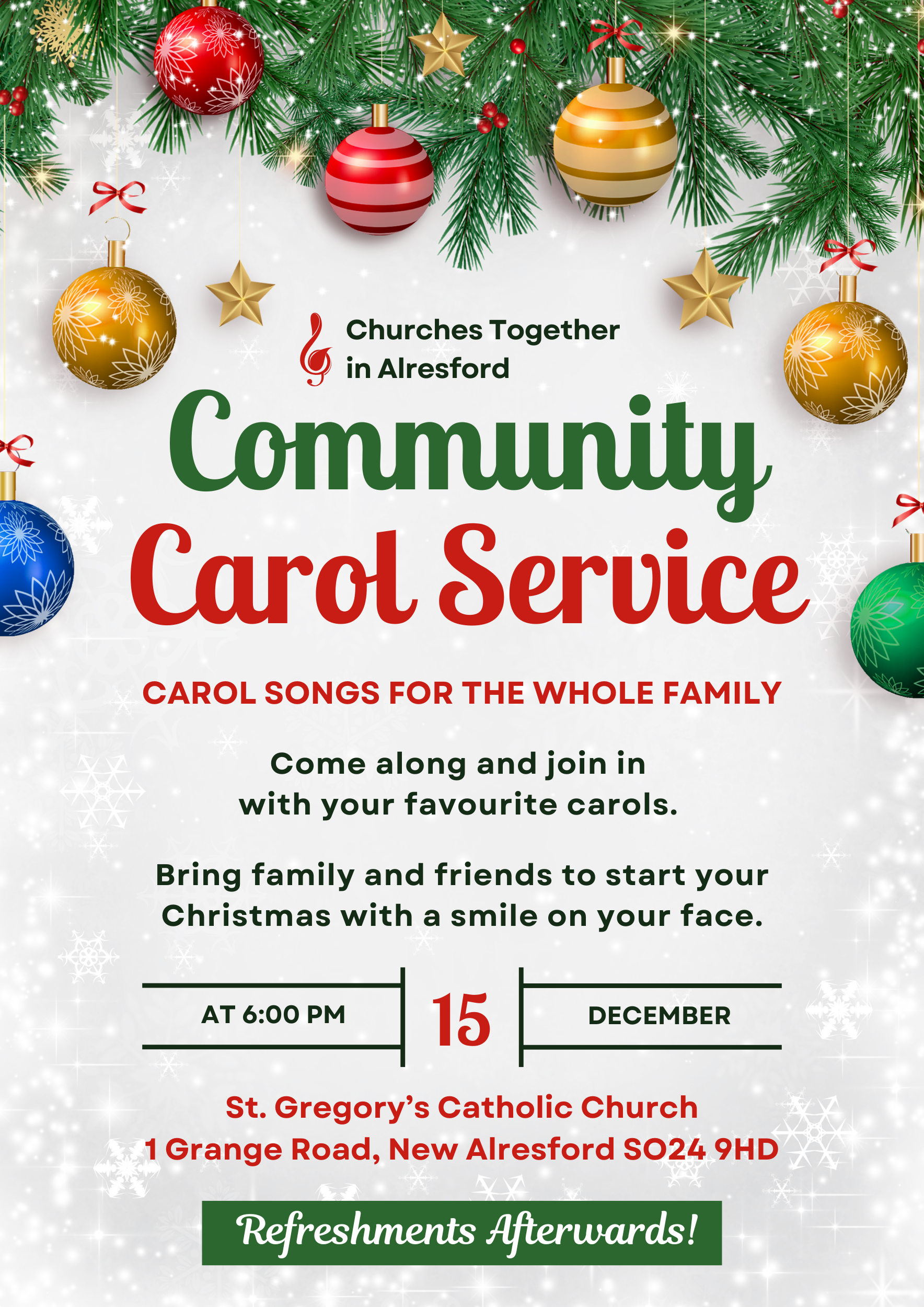 Community Carol Service 2024