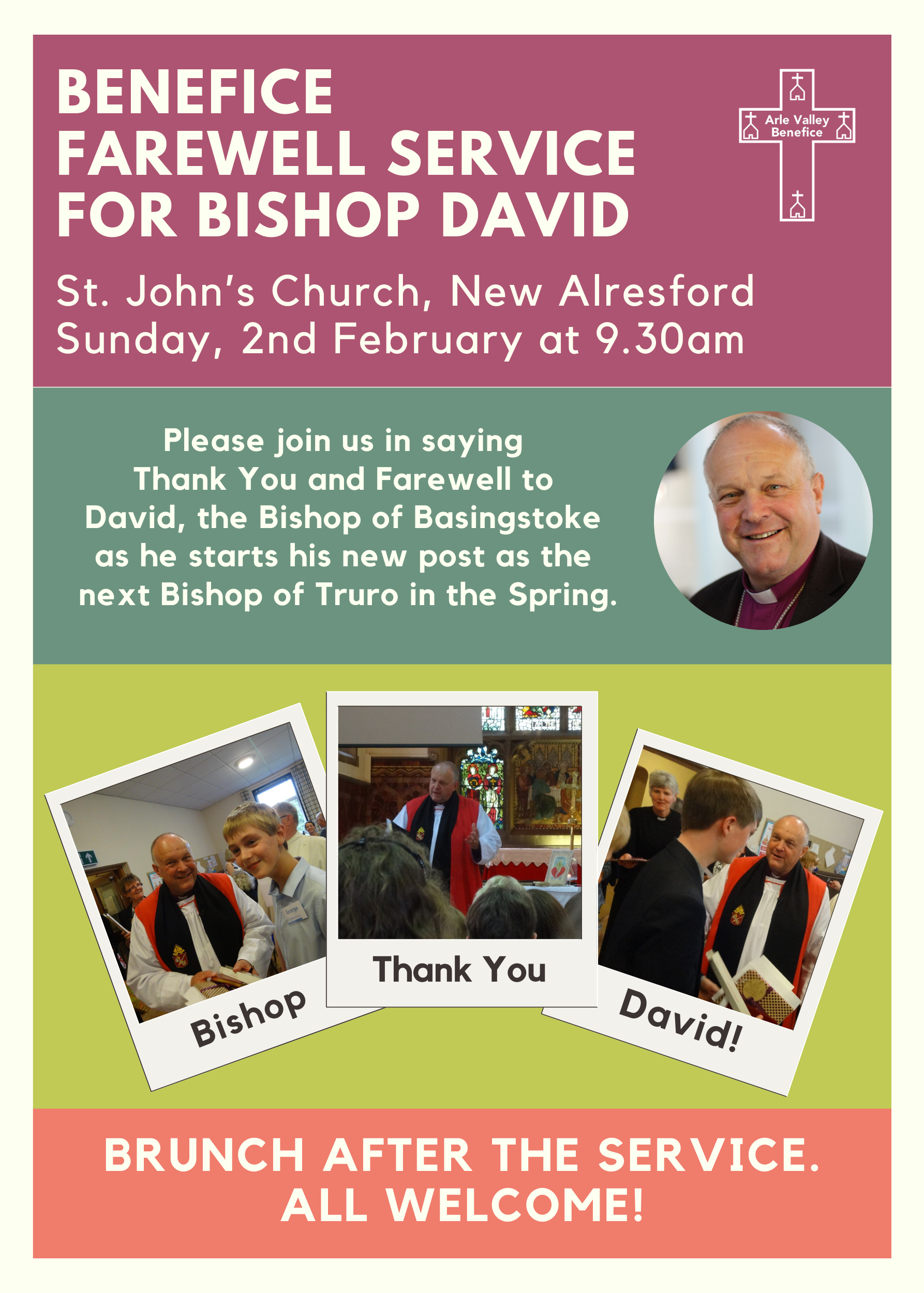 Farewell Service Bishop David