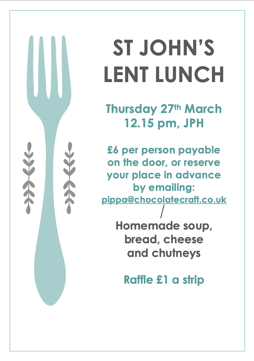 Lent Lunch image 2025