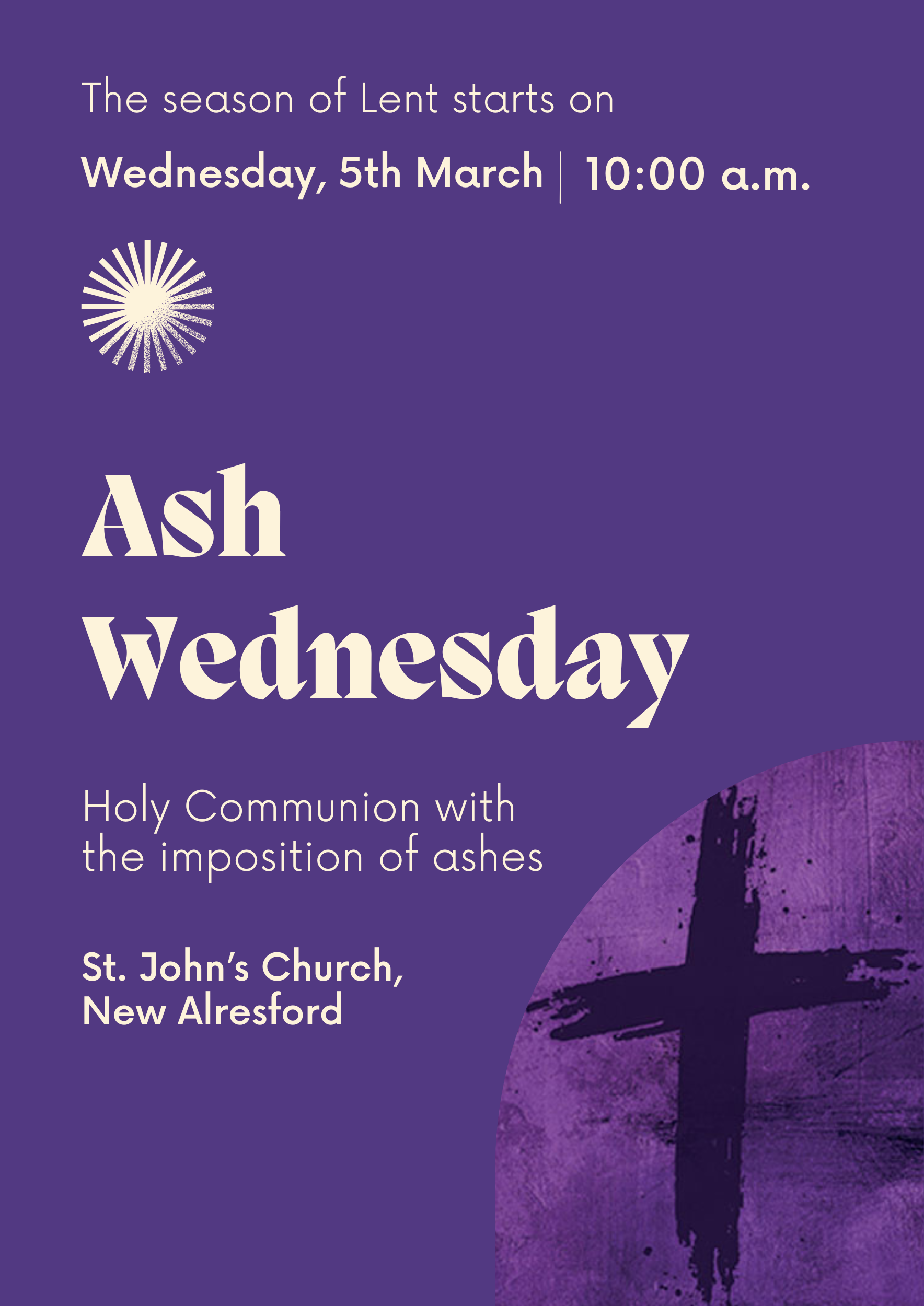 Ash Wednesday 2025